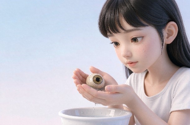 义眼片能用水洗吗:90%人都做错的清洁误区